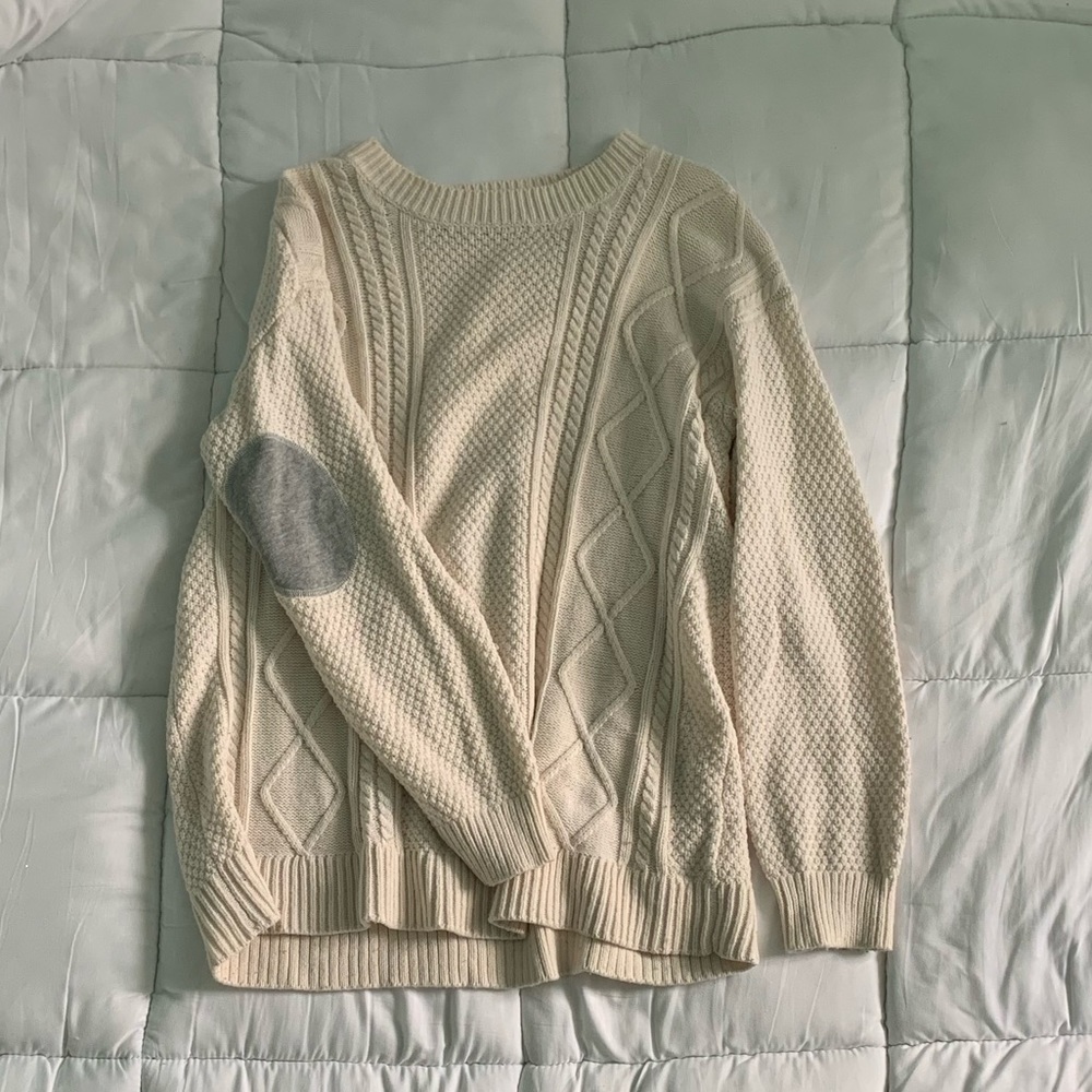 Cream Knit Sweater